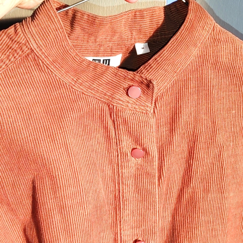 LONG JACKET CORD STYLISH LIKE NEW